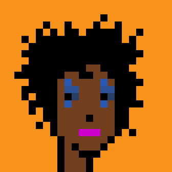 Bitcoin Punk #1707 (Ordinal inscription #12611)