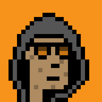 Bitcoin Punk #3447 (Ordinal inscription #20050)