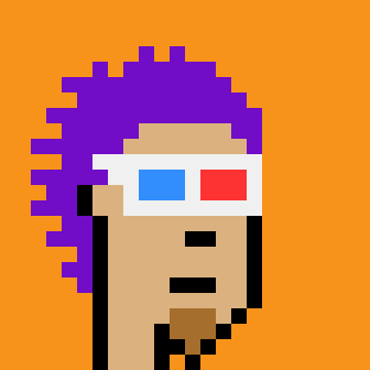 Bitcoin Punk #7613 (OrdinaI Inscription #21644)