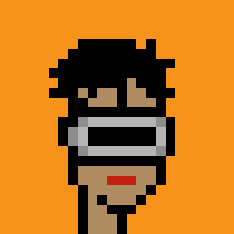 Bitcoin Punk #8893 (Ordinal inscription #29952)